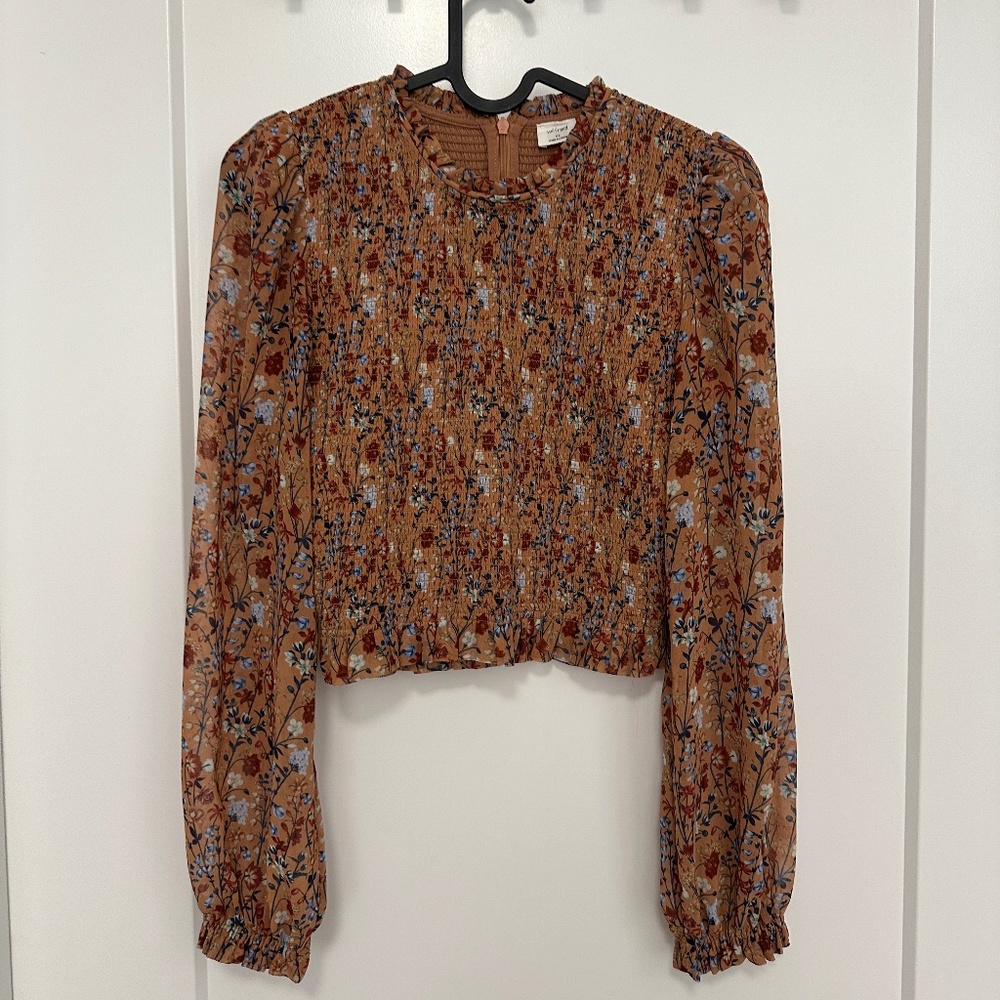 Aritzia Wilfred Tempest Blouse, XS